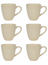 Tasses Cookinglife Cardida Beige 350 ml - 6 pieces