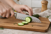 Couteau santoku Cookinglife - Santoku en inox - Chef's Essential - 33 cm