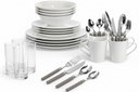 Set de vaisselle Cookinglife - Complet - en porcelaine - 4 personnes