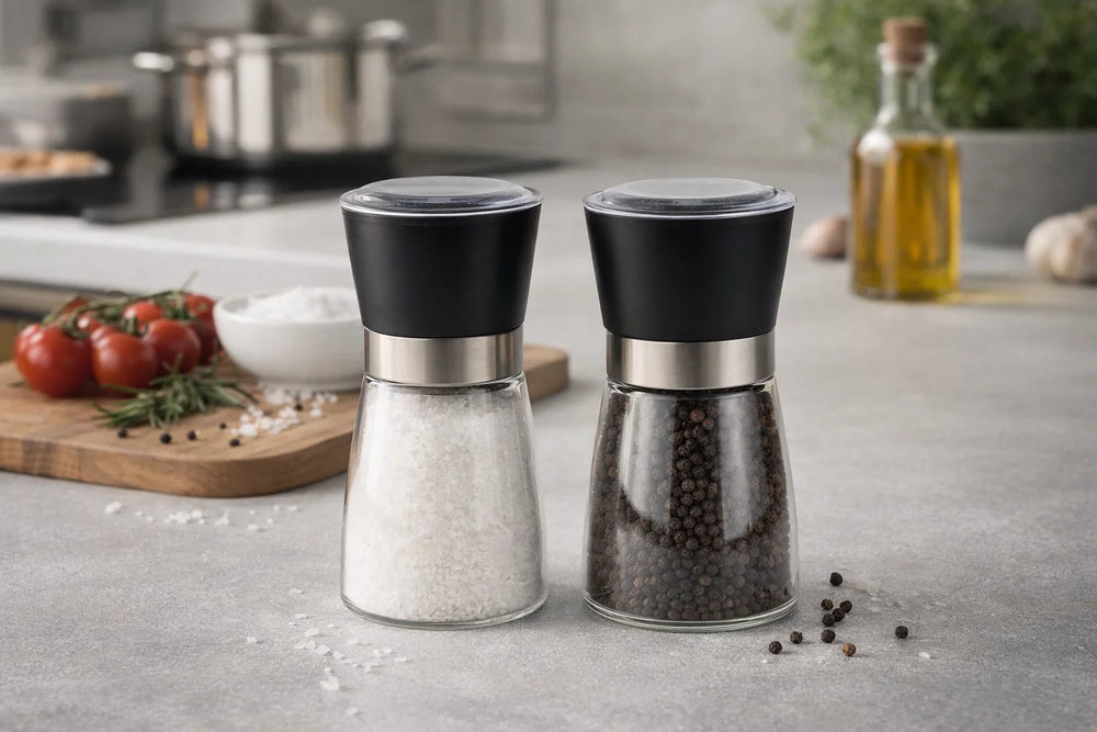 Couteaux à steak WMF Nuova - 6 pièces - Moulin à poivre et à sel Cookinglife offert