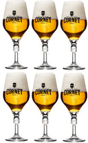 Ensemble de verres à bière Cornet - en verre - Cornet - 330 ml - 6 pièces
