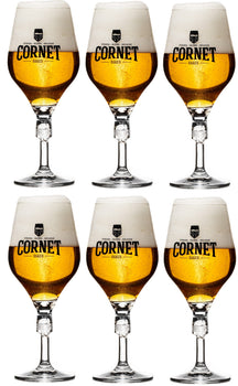 Ensemble de verres à bière Cornet - en verre - Cornet - 330 ml - 6 pièces