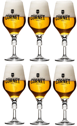 Ensemble de verres à bière Cornet - en verre - Cornet - 330 ml - 6 pièces