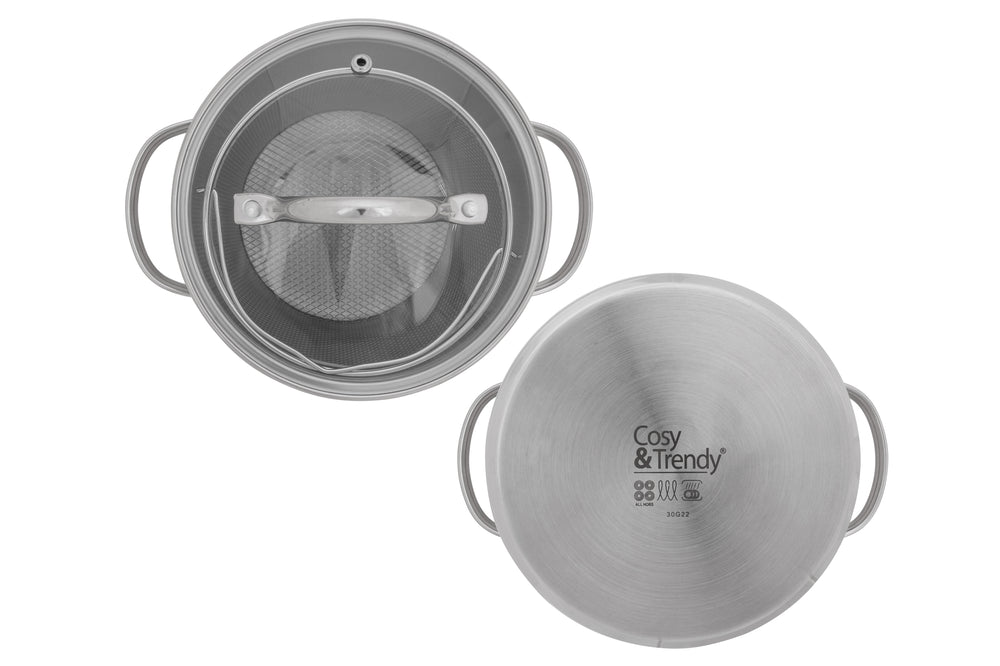 Marmite à Asperges et Pâtes - Cosy & Trendy Daily - ø 16 cm - 4 Litres - Inox