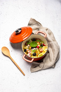 Cosy & Trendy Poêle Fontestic Fonte Rouille Ø 28 cm / 8 Litres - Émaillée