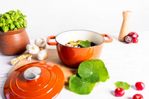 Cosy & Trendy Poêle Fontestic Fonte Rouille Ø 28 cm / 8 Litres - Émaillée