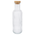Carafe à eau Cosy & Trendy - Carafe avec bouchon en liège - Raya - Transparent - 1 litre