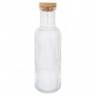 Carafe à eau Cosy & Trendy - Carafe avec bouchon en liège - Raya - Transparent - 1 litre