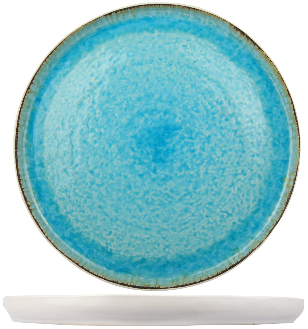 Assiettes à pizza Cosy & Trendy / Sous-assiettes - Laguna Azzurro ø 31 cm - 4 pièces