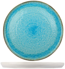 Assiettes à pizza Cosy & Trendy / Sous-assiettes - Laguna Azzurro ø 31 cm - 4 pièces