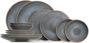 Set de vaisselle Cosy & Trendy - 4 personnes - Urban - Ø 28/22/20 cm - 12 pièces