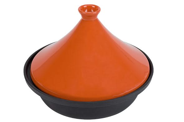 Cosy &amp; Trendy Tajine Induction - Noir/Orange - ø 30 cm