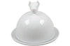 Beurrier Cosy & Trendy - Porcelaine - Blanc - ø 9,5 cm