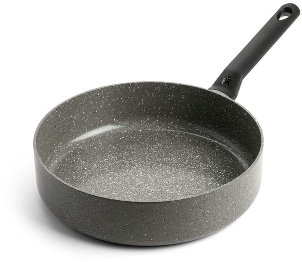 Poêle à frire BK - avec couvercle - Granite - ø 28 cm / 4,2 litres - revêtement antiadhésif en céramique