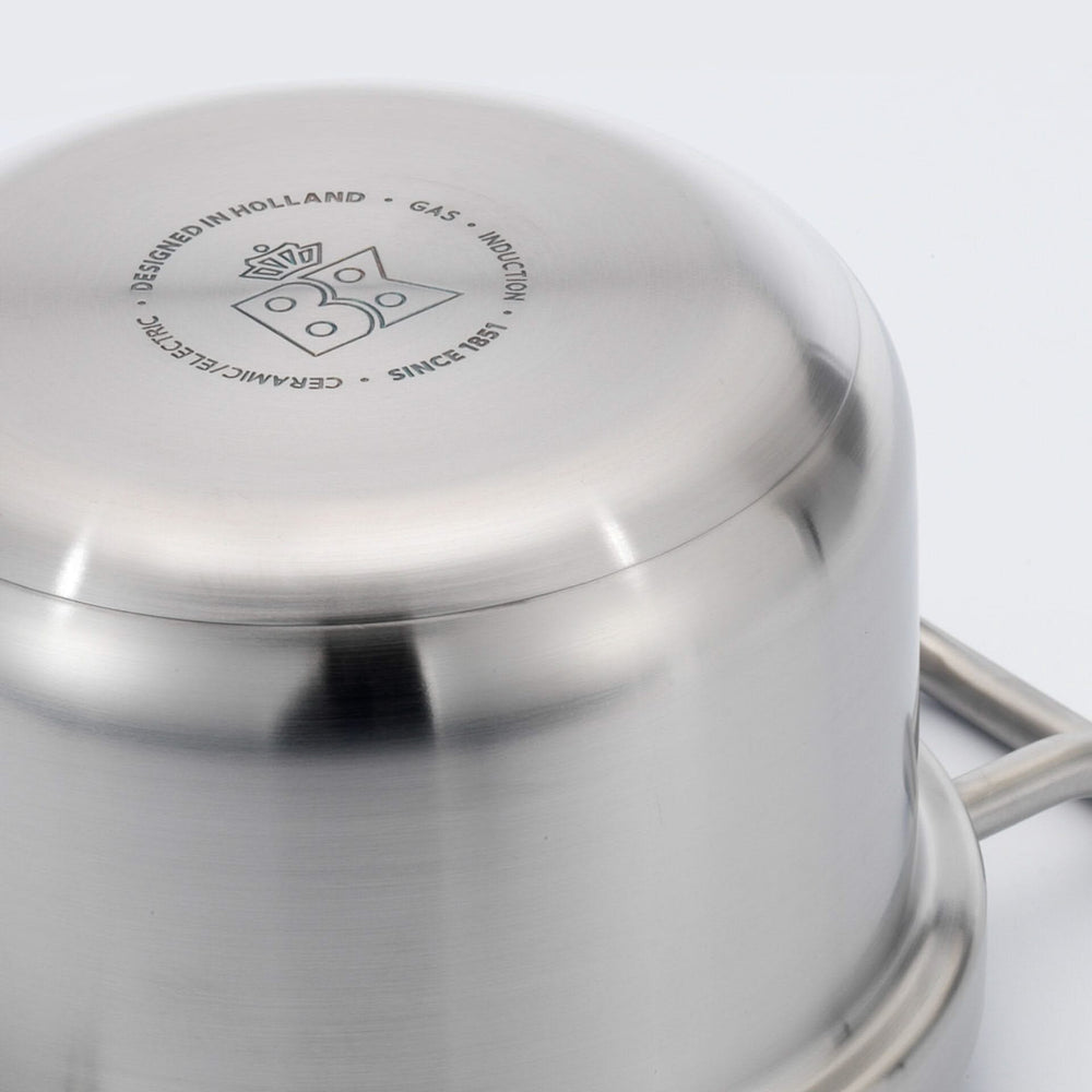 Casserole à soupe BK Q-Linair Master en acier inoxydable - ø 24 cm / 7 litres