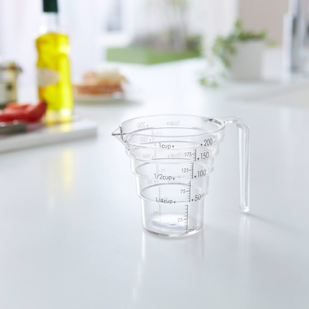 Verre doseur en plastique Yamazaki 200 ml