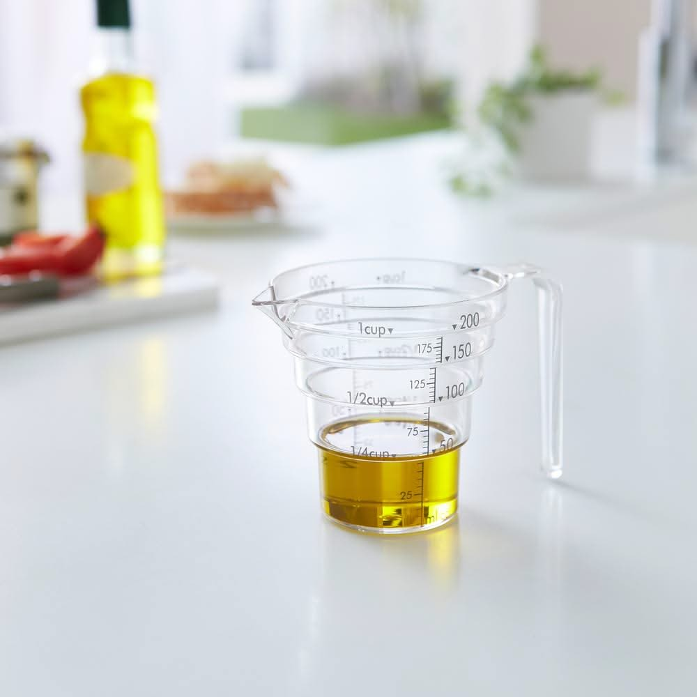 Verre doseur en plastique Yamazaki 200 ml