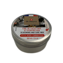 Cire d'entretien / de culottage De Buyer pour poêles en acier - 100 ml