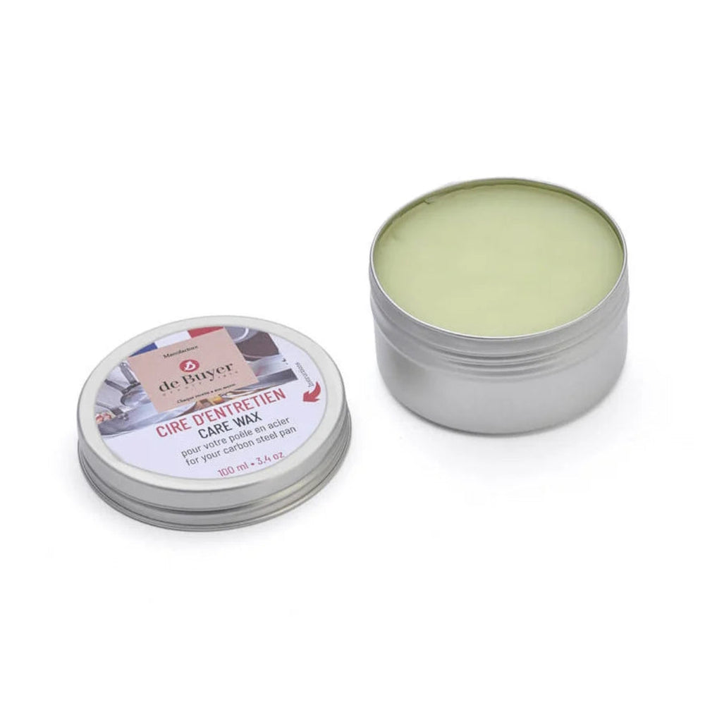 Cire d'entretien / de culottage De Buyer pour poêles en acier - 100 ml