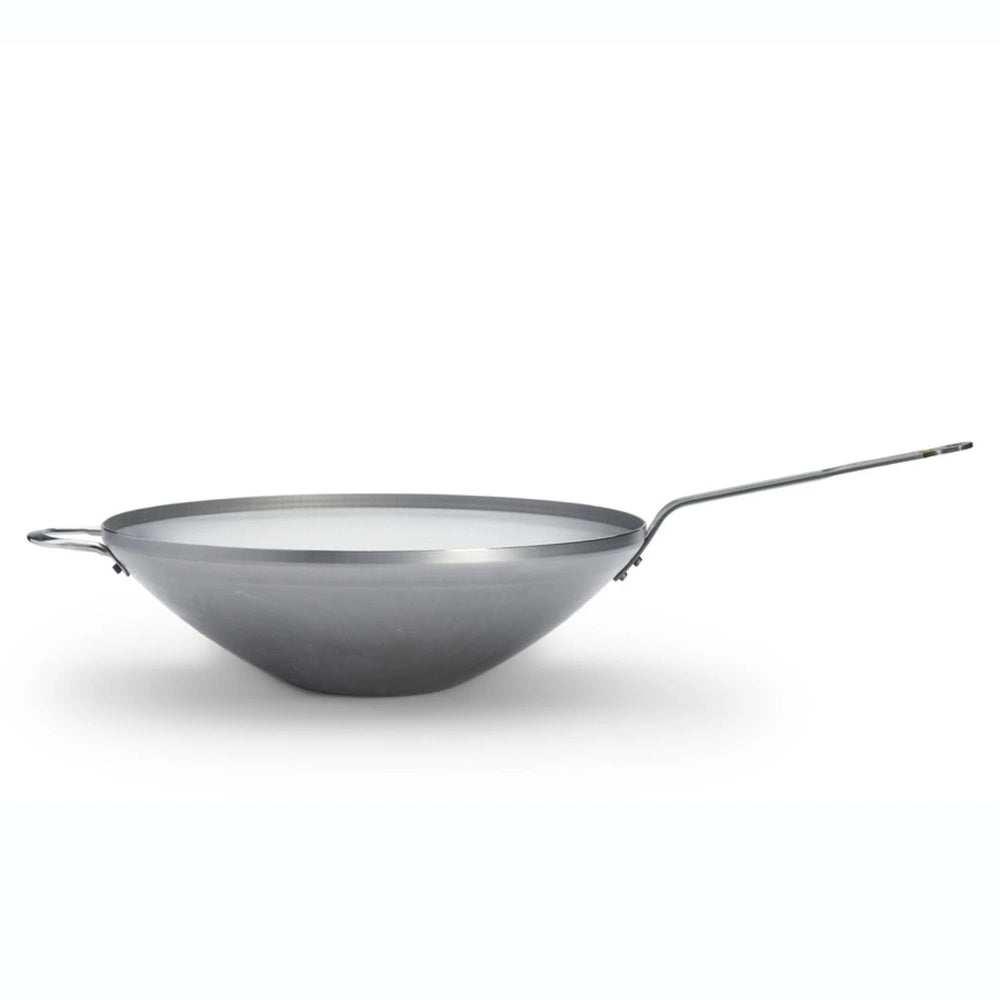 Poêle à wok De Buyer Mineral B Element - ø 40 cm - Sans revêtement antiadhésif
