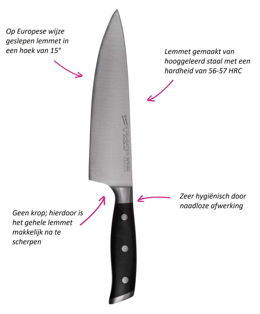 Couteau de chef Diamant Sabatier Integra 15 cm