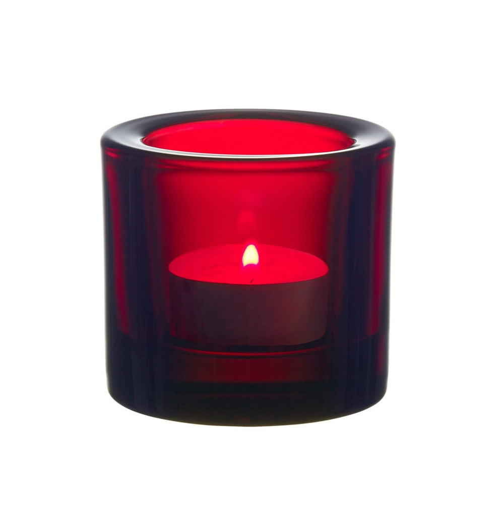 Porte-bougie Iittala Kivi Cranberry 60 mm