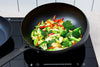 Poêle à wok BK / Wokarang en acier noir - ø 30 cm / 2,6 litres - Sans revêtement antiadhésif