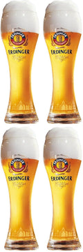 Ensemble de verres a biere Erdinger - Weizen - 500 ml - 4 pieces