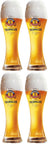 Ensemble de verres a biere Erdinger - Weizen - 500 ml - 4 pieces