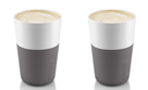 Eva Solo Tasse à Latte Macchiato Elephant Grey 360 ml - 2 Pièces