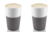 Eva Solo Tasse à Latte Macchiato Elephant Grey 360 ml - 2 Pièces