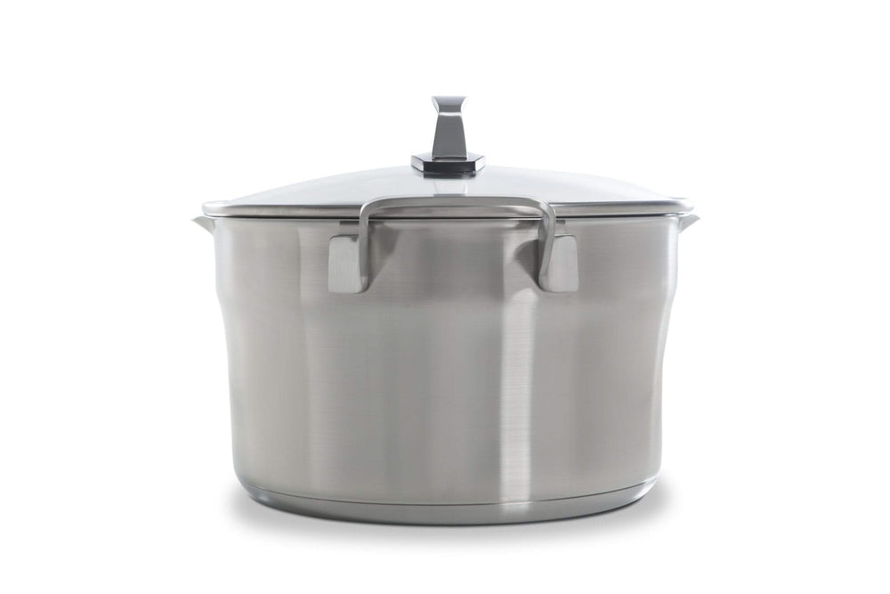 Casserole à soupe BK Premium+ en acier inoxydable - ø 24 cm / 5 litres