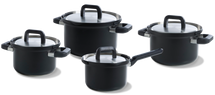 Ensemble de casseroles BK Flow Cool en acier inoxydable noir 4 pièces