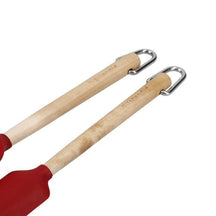 Ensemble de spatules KitchenAid Core Rouge Empereur en Bouleau 2 pièces