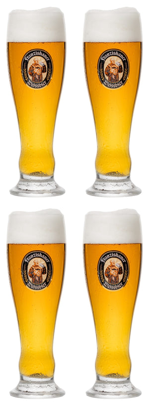 Ensemble de verres a bière Franziskaner - Weizen - 500 ml - 4 pièces