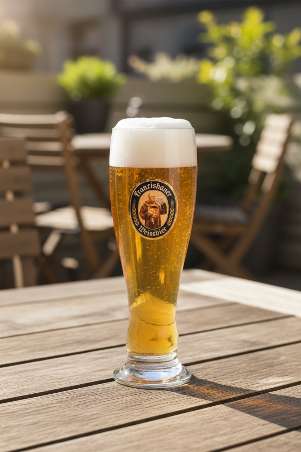 Ensemble de verres a bière Franziskaner - Weizen - 500 ml - 4 pièces