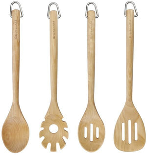 Ensemble de spatules KitchenAid - Spatules en bois - Core - 4 pièces