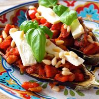 Aubergines farcies