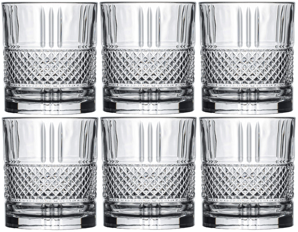 Cookinglife Verres à Whisky / Verres à Cocktail / Verres à Eau Monea - 230 ml - 6 pièces