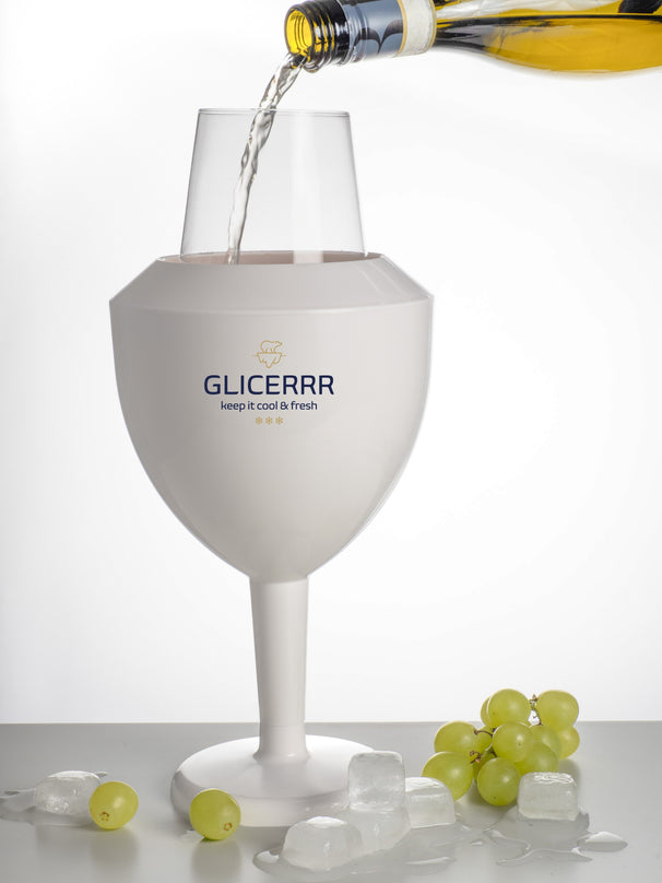 GLICERRR Refroidisseur de verre à vin + verre