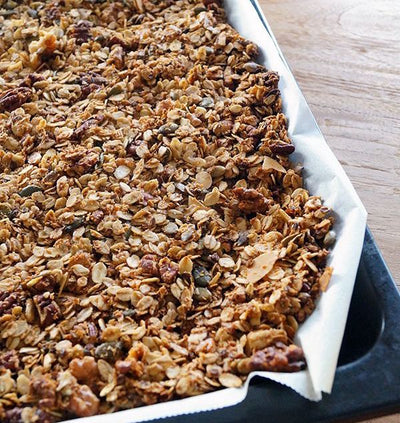 Granola, sans gluten et sans sucre