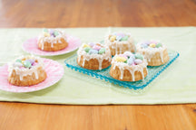 Moule à gâteau Nordic Ware Shortcake Basket Bundt en cuivre - 6 pièces