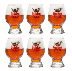 Ensemble de verres Gulden Draak - Verres a bière - Bokaal - 330 ml - 6 pièces