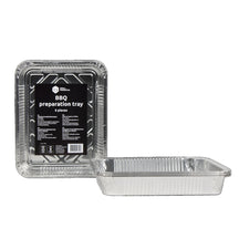 Ensemble de plateaux BBQ Grill Fanatics - en aluminium - 23 x 18 cm - 18 pièces