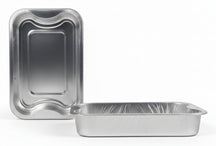 Plateaux de cuisson en aluminium pour barbecue Cookinglife Grill / Plateau de cuisson pour barbecue - 30 x 20 cm - 9 pièces