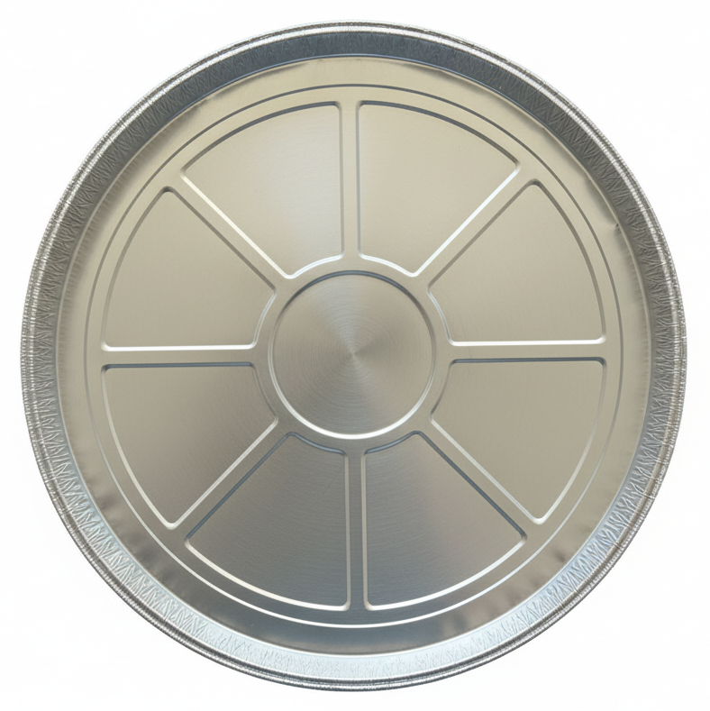 Plateaux de cuisson en aluminium Cookinglife Grill BBQ / Plateau de cuisson pour barbecue ø 33 cm - 5 pièces