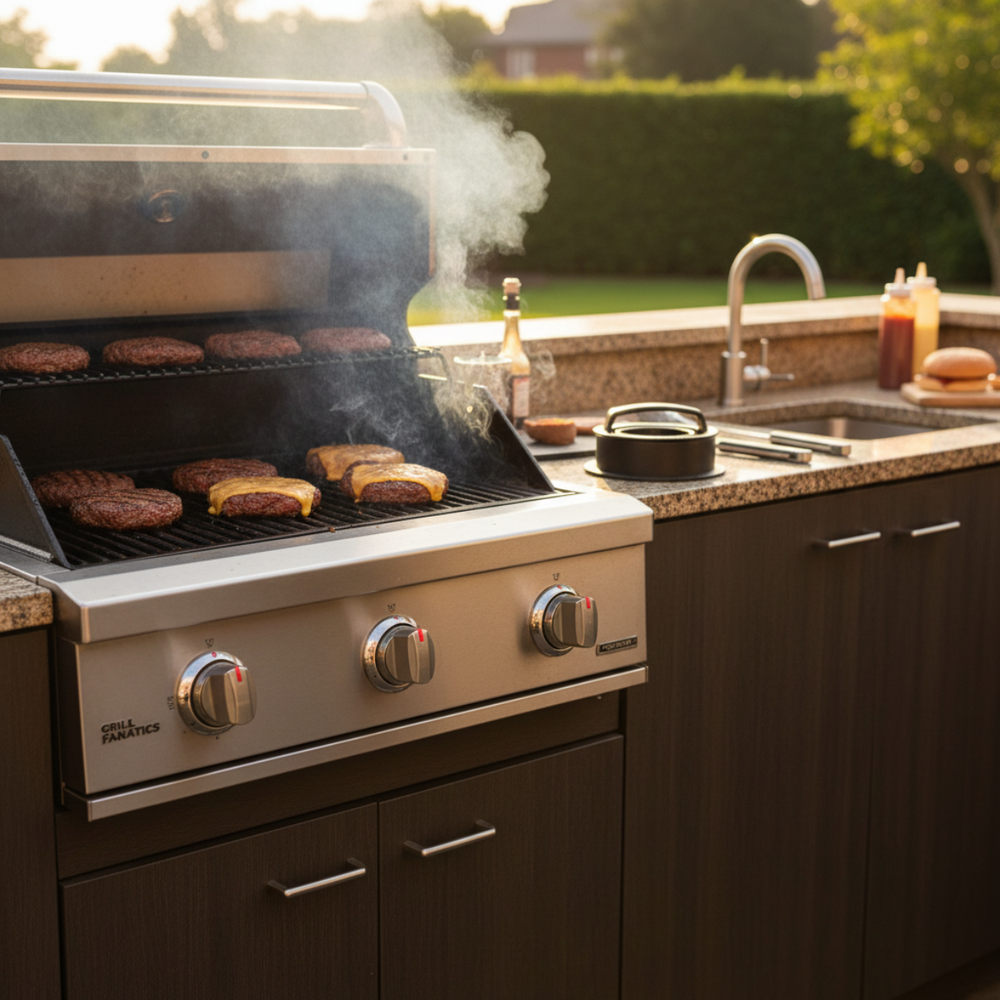 Ensemble de presse hamburger Grill Fanatics - ø 10,5/6,5 cm - 2 pièces