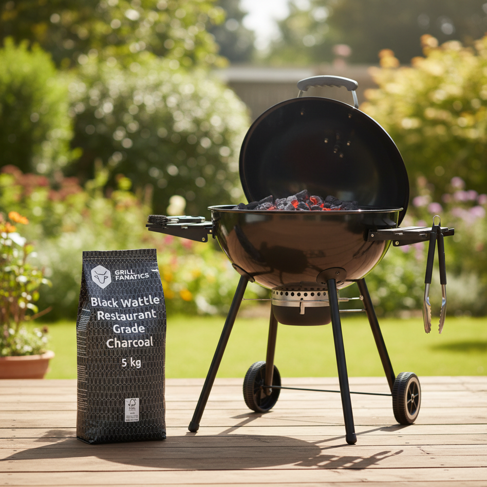 Charbon de bois Grill Fanatics - Charbon d'acacia - Acacia Mearnsii - 5 kg