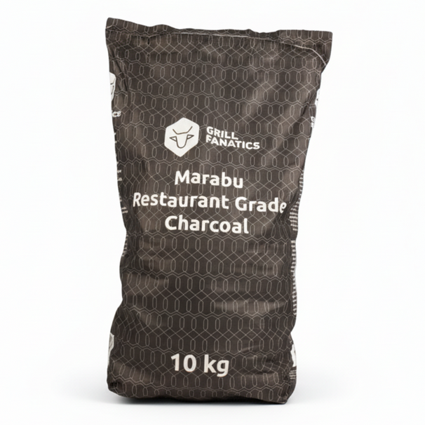 Charbon de bois Grill Fanatics - Charbon à griller - Marabu - 10 kg - 1 sac