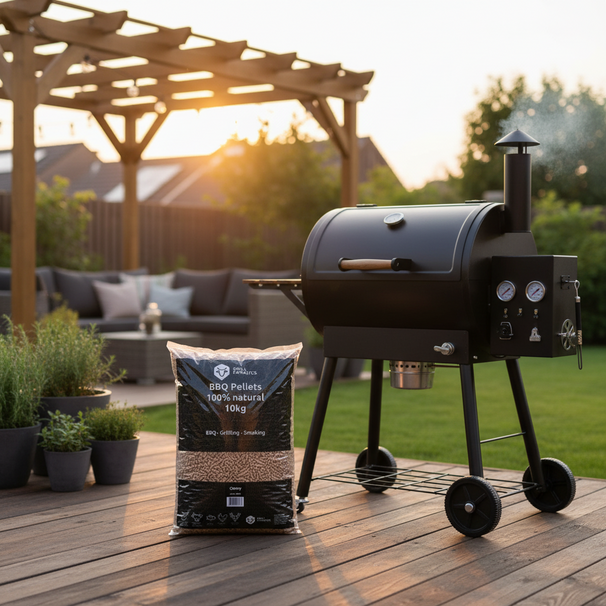 Granulés de cerises pour barbecue Cookinglife Grill - pellets en bois de cerisier - 10 kg